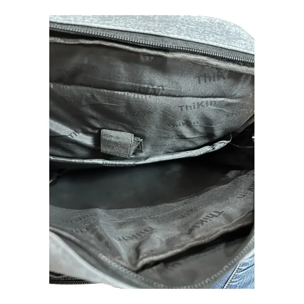 ThiKin Padded Laptop Gray Backpack Utility Unisex Lightweight Structured Quality